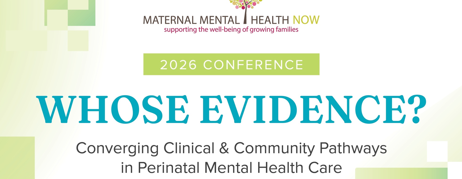 MMHN 2026 Conference: Whose Evidence? Converging Clinical & Community Pathways in Perinatal Mental Health Care